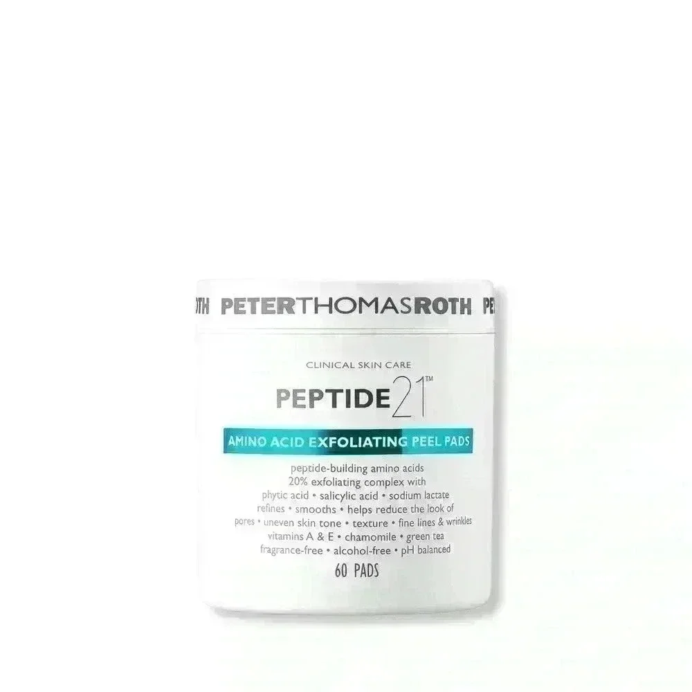 Peter Thomas Roth PEPTIDE 21 Amino Acid Exfoliating Peel Pads~60 Pads~NEW!